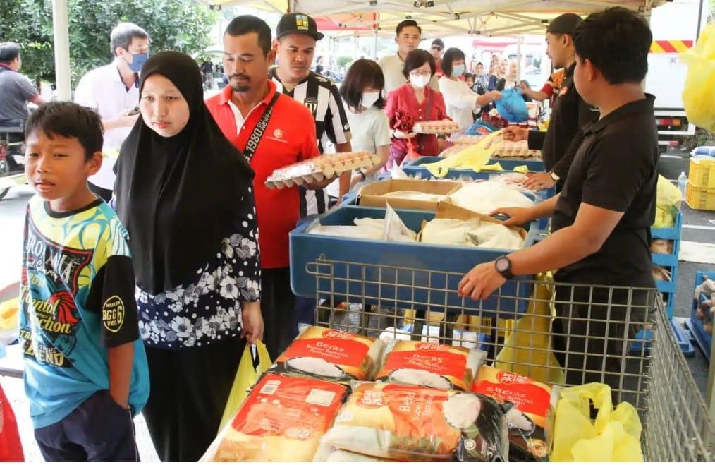 慈悯市集明早3地点开卖  便宜食材供你选购