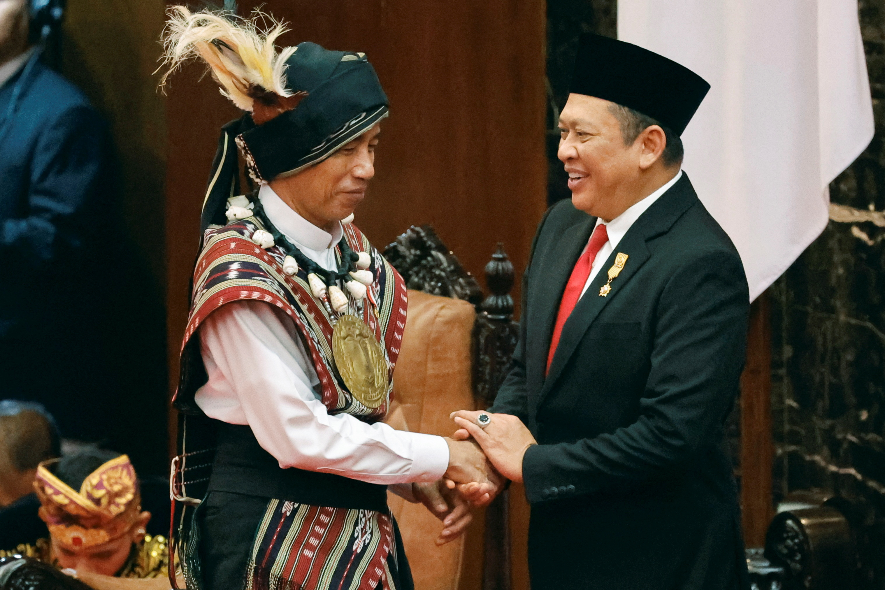 Indonesia's upper house speaker says legal means to delay elections should be discussed