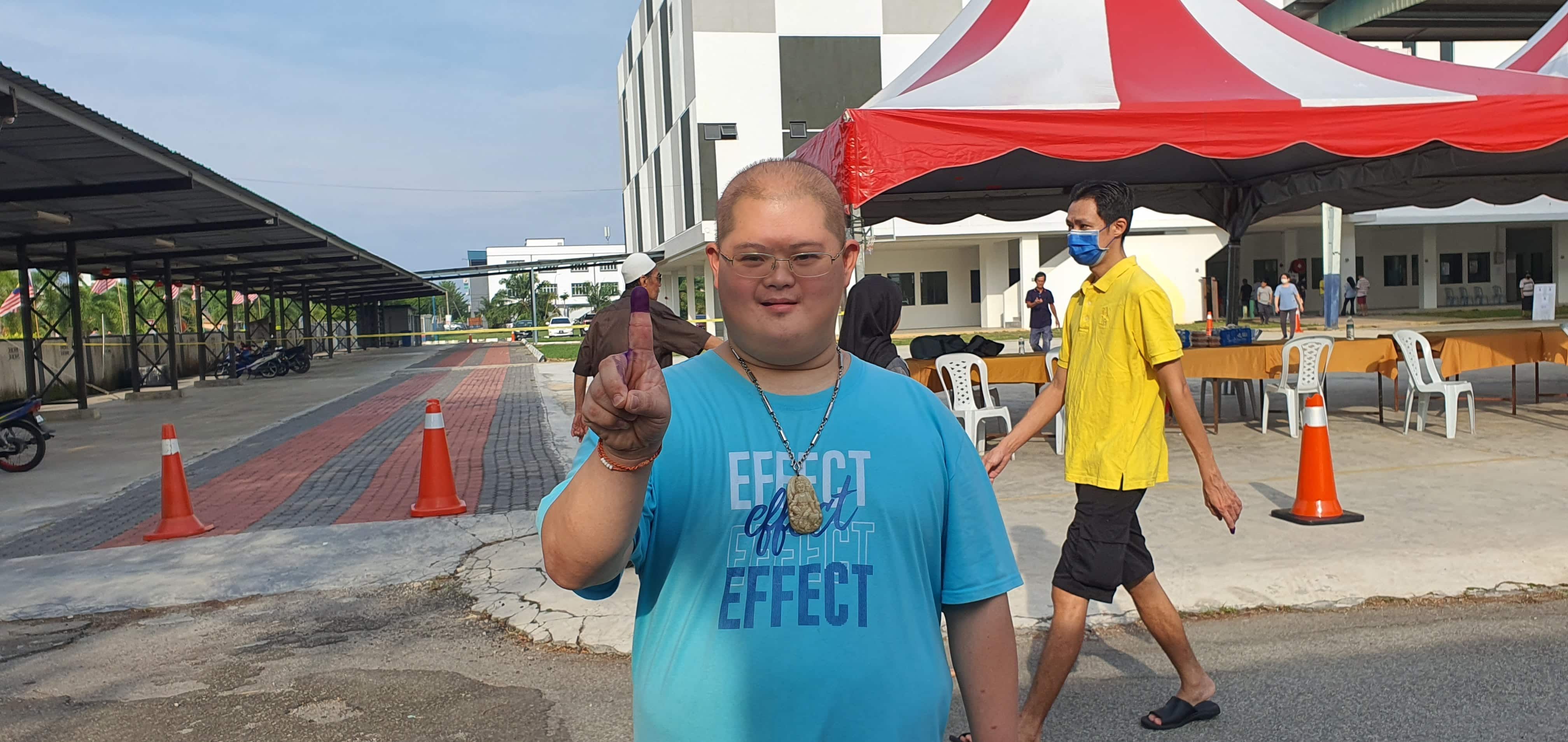 黄瑞林吁适耕庄选民踊跃投票    唐氏儿坚持用选票决定未来