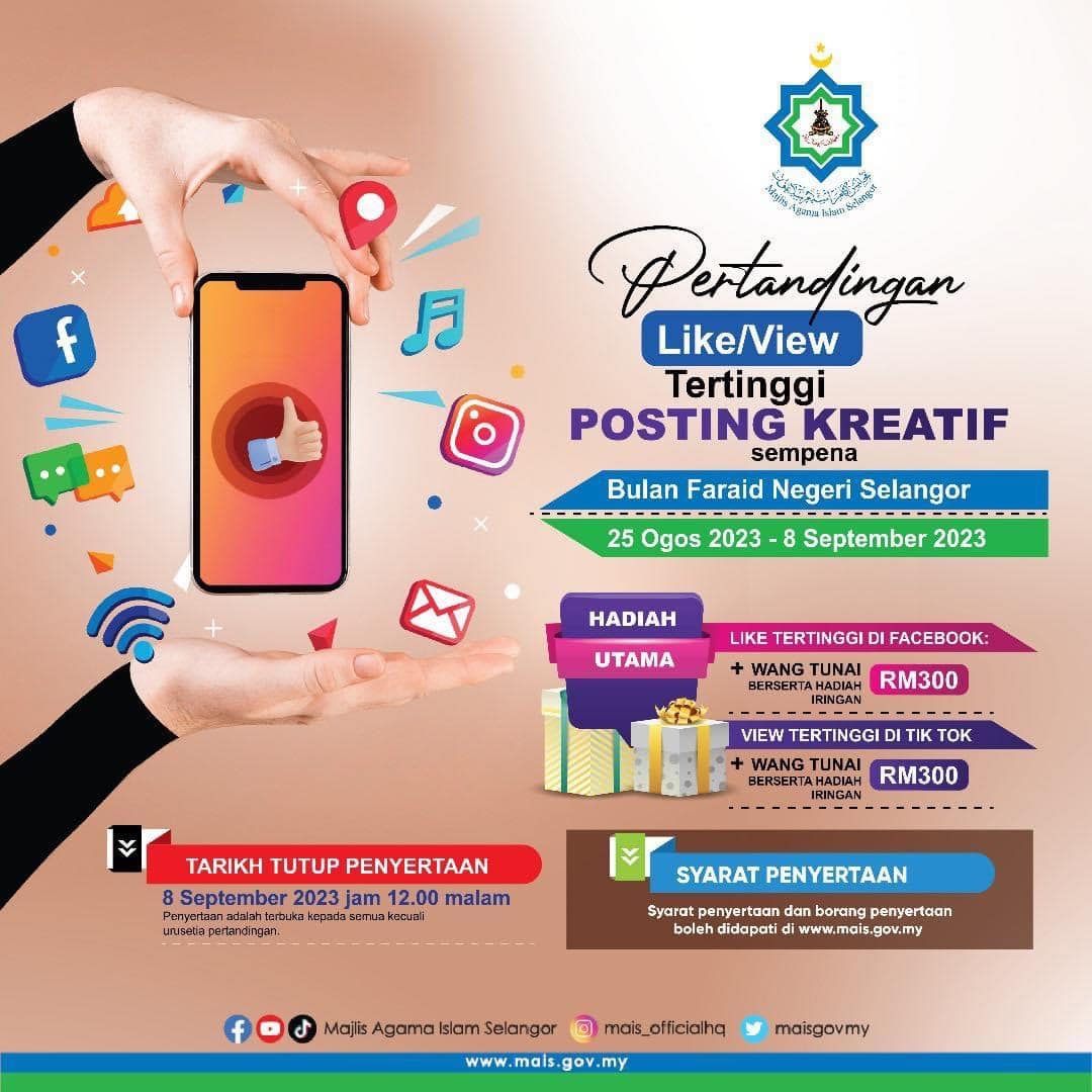 MAIS anjur pertandingan hantaran kreatif, tawar hadiah wang tunai
