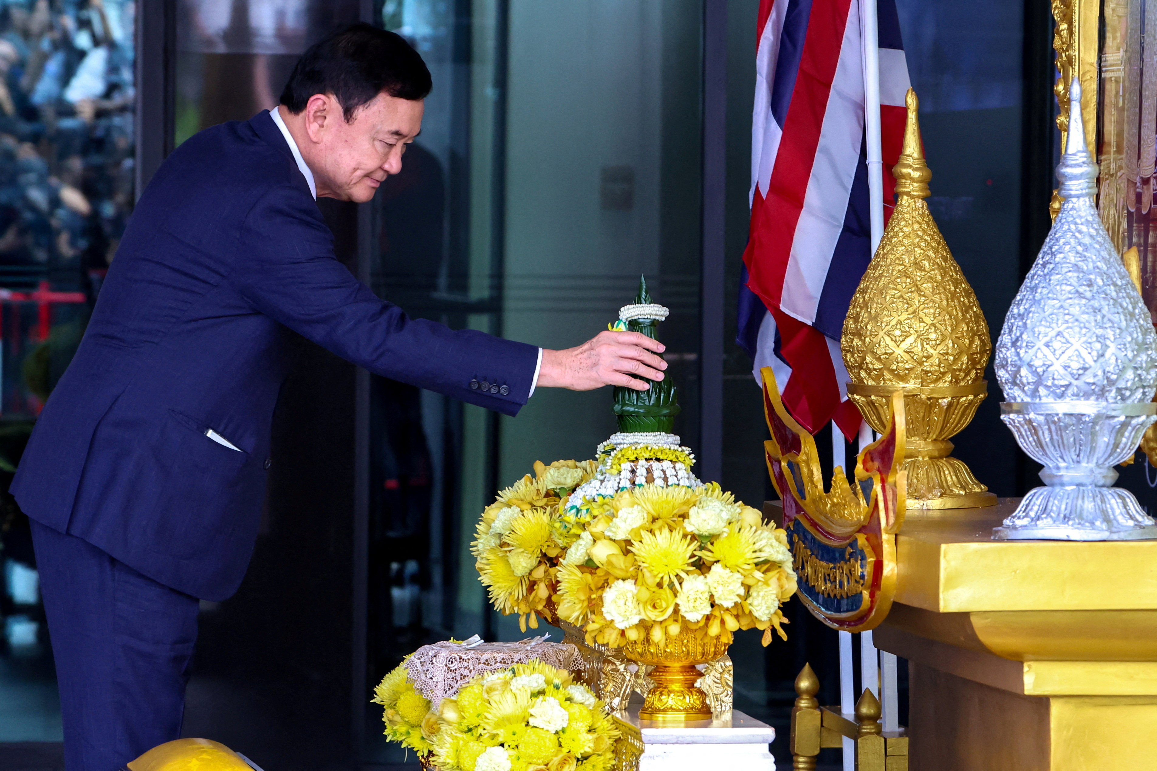 Thailand's billionaire ex-premier Thaksin moved to hospital on first night in jail