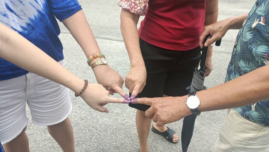 “我们都来了”！ 年轻首投族不放弃投票