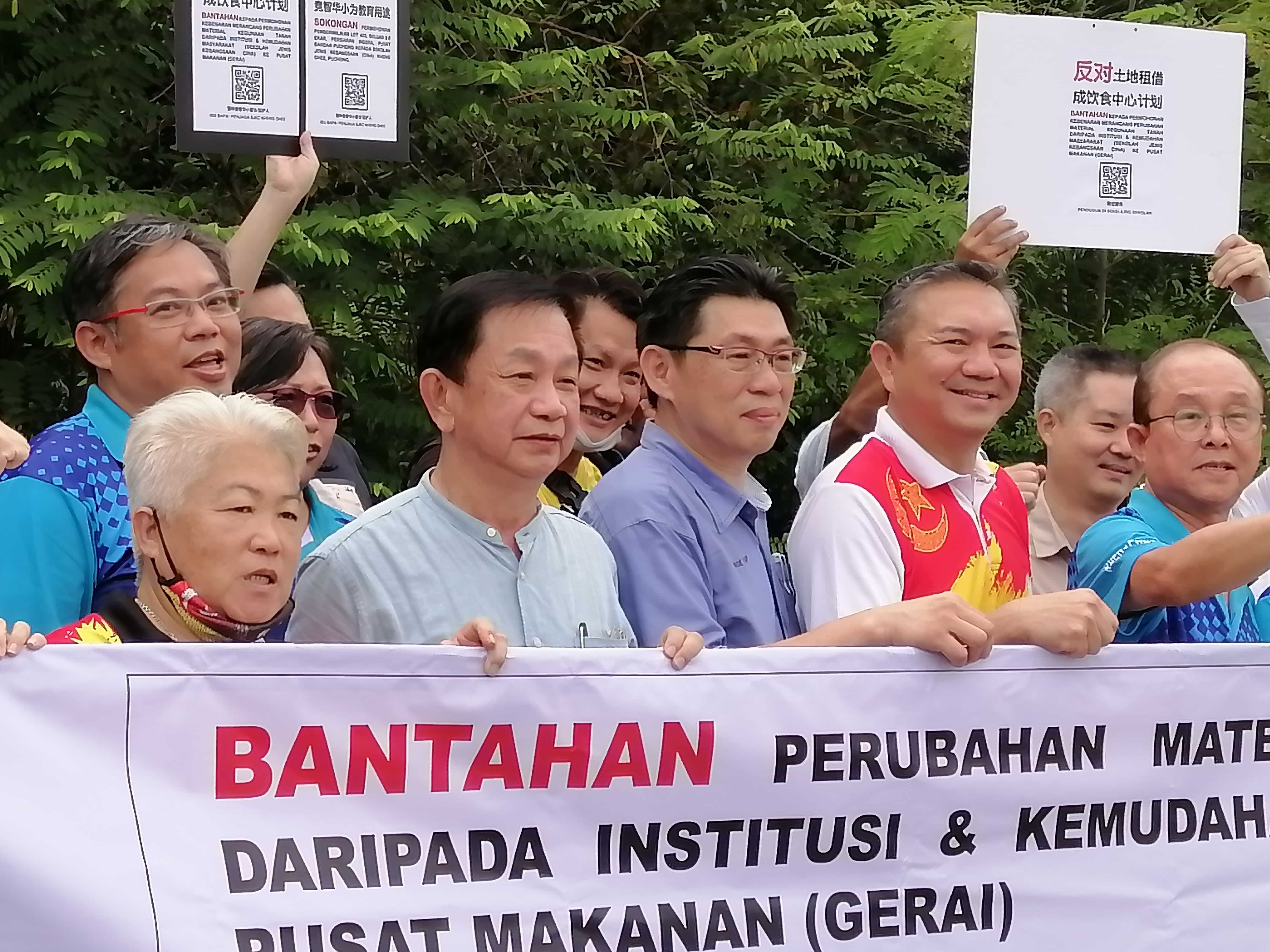 叶国荣：市政厅做决策前先听民意 促民众回应竞智华小旁建小贩中心意见