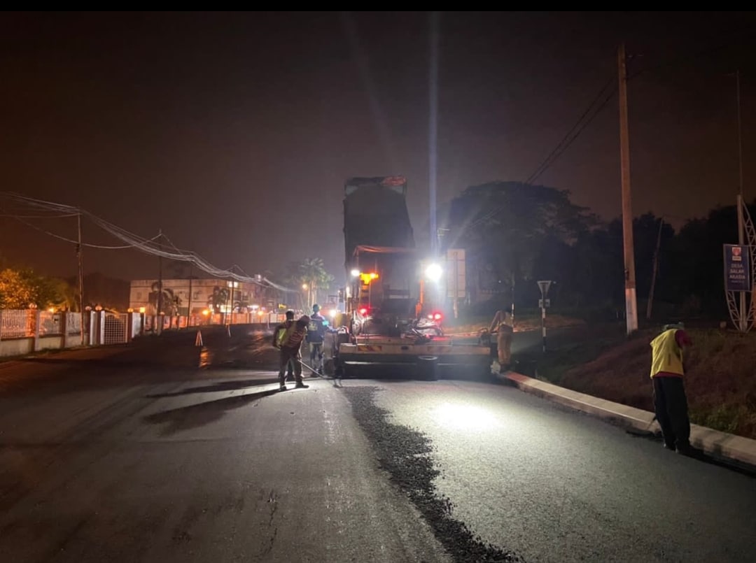 Dana RM50 juta teruskan projek turap jalan mega tahun depan