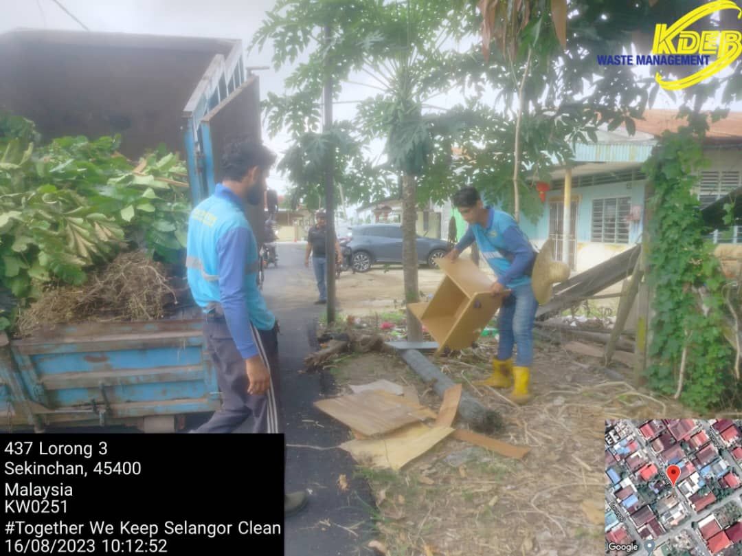 沙白卫生局达鲁益山联手  适耕庄B村大扫除防黑斑蚊