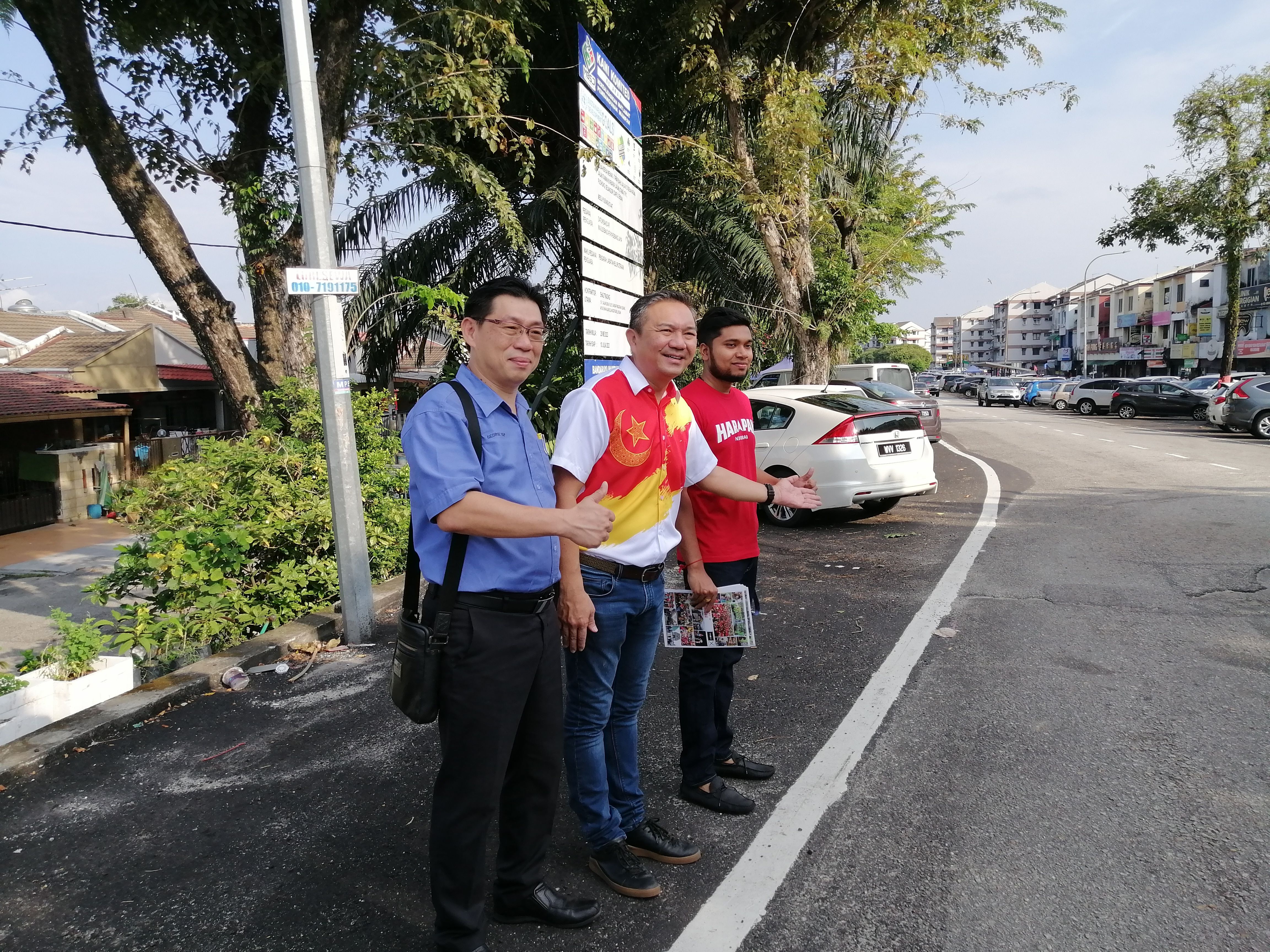 金銮花园1区基设获提升 解决闪电水灾.停车位不足问题