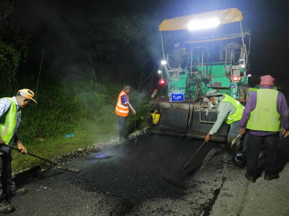 Projek turap jalan siap 90 peratus, selesai hujung Oktober