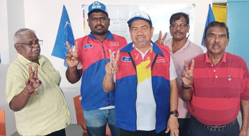 பாத்தாங் காலி தொகுதியை தற்காக்க  எம்.பி. தீவிர பிரச்சாரம்.