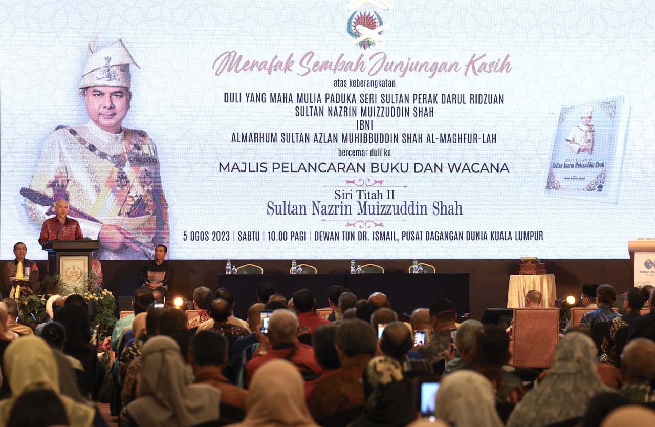 Sultan Nazrin: Tangkis hasutan, usah hanyutkan rakyat dengan perpecahan