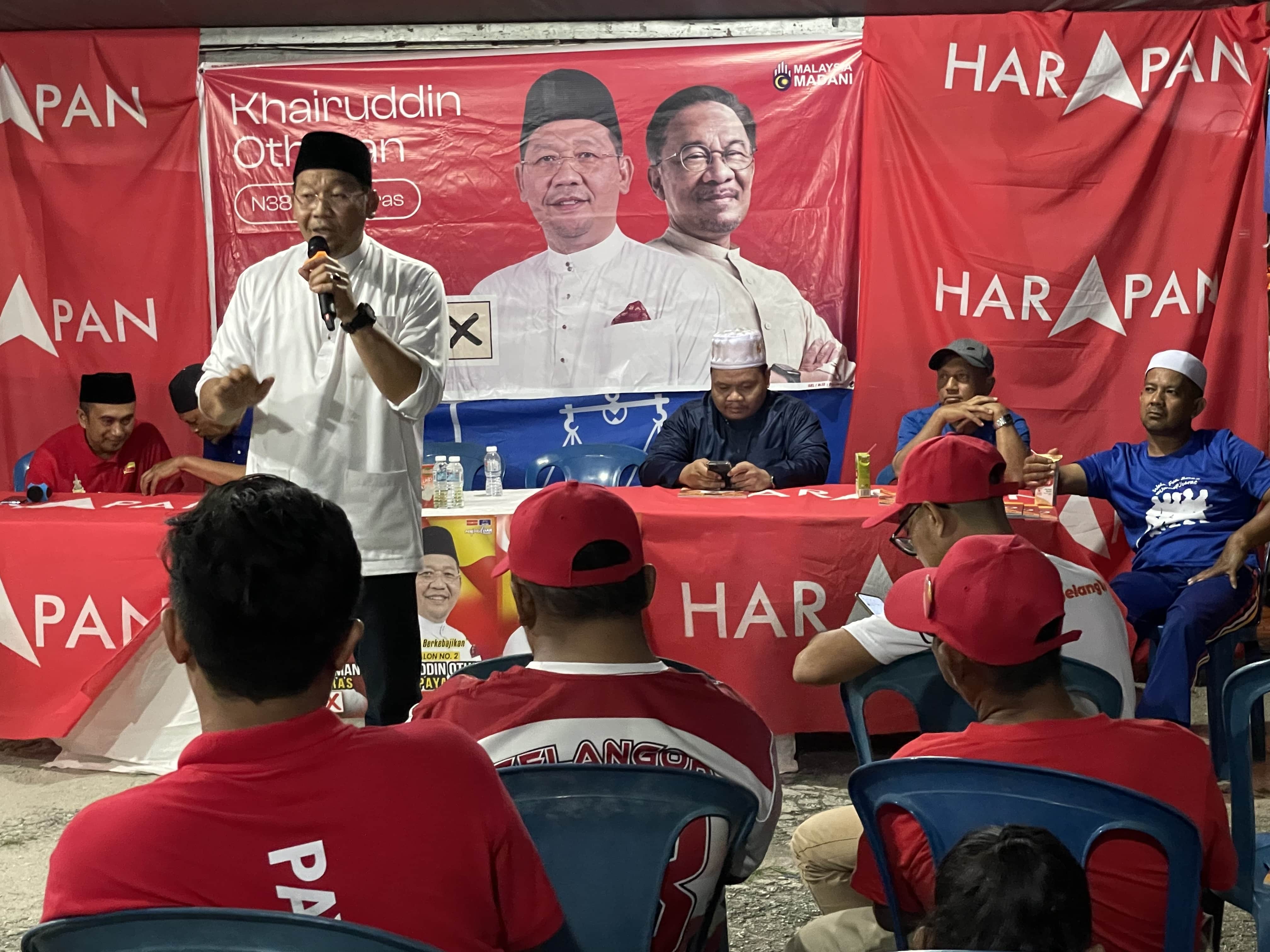 Khairuddin azam selesai isu banjir di Paya Jaras, beberapa usaha sudah dilaksana