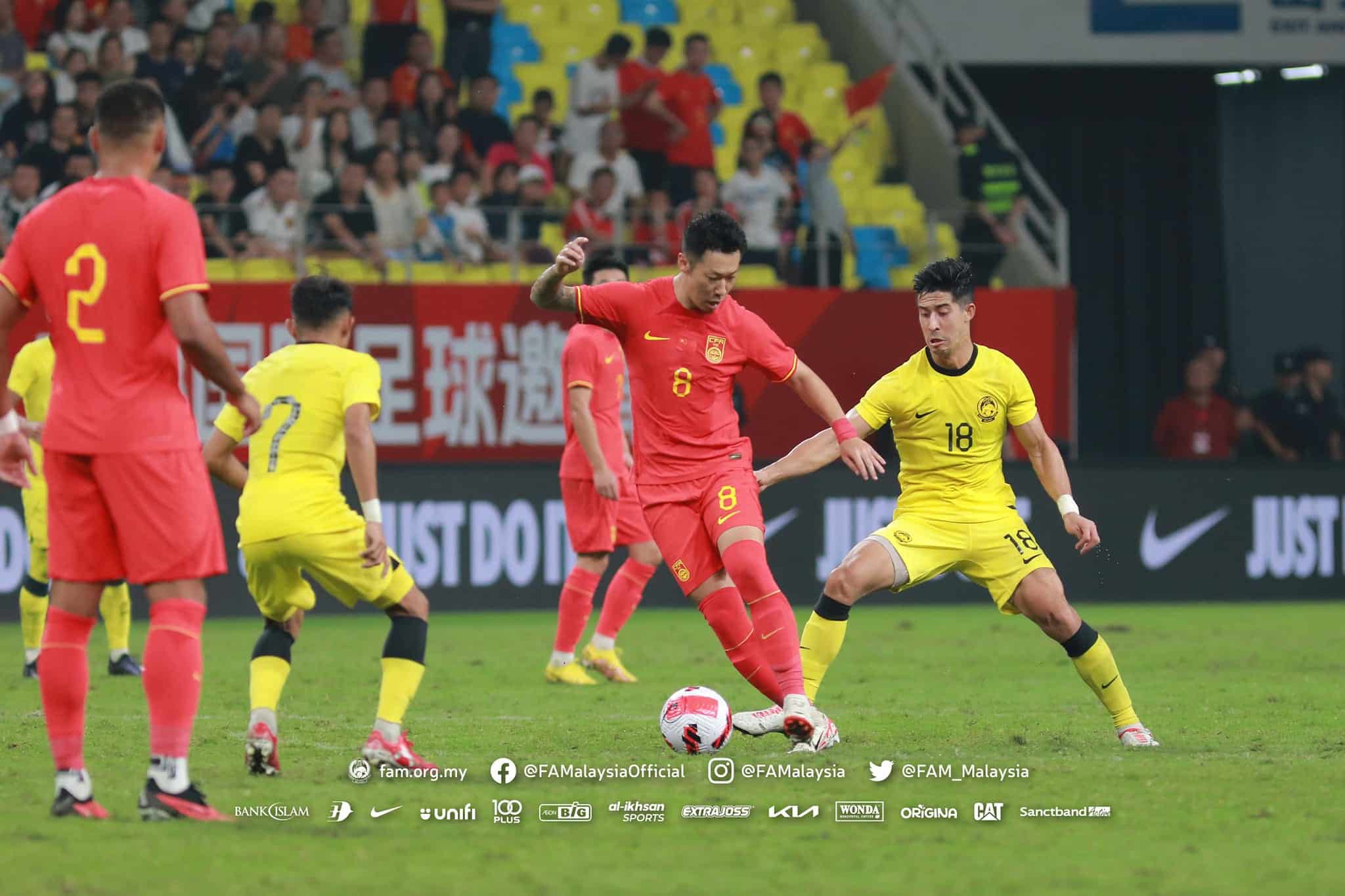 Harimau Malaya register 1 - 1 draw against China