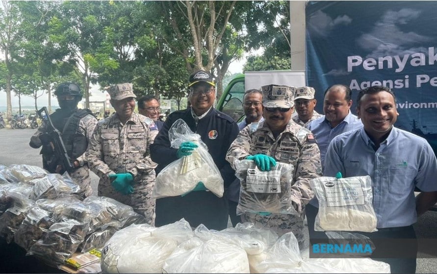 APMM lupus pelbagai jenis dadah seberat 1,301 kg bernilai lebih RM27 juta