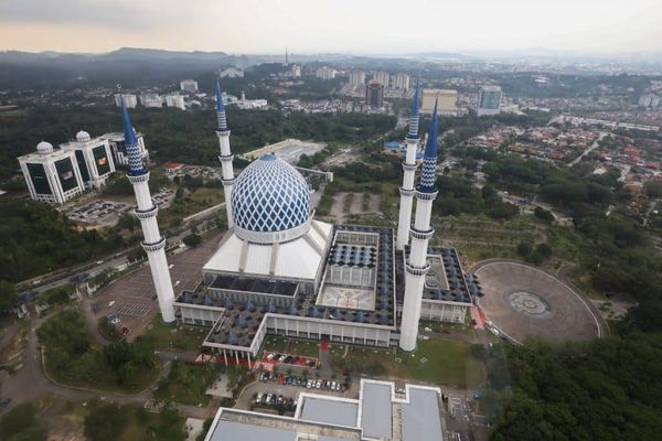 莎阿南.蕉赖截至3pm 空气指数处中等水平