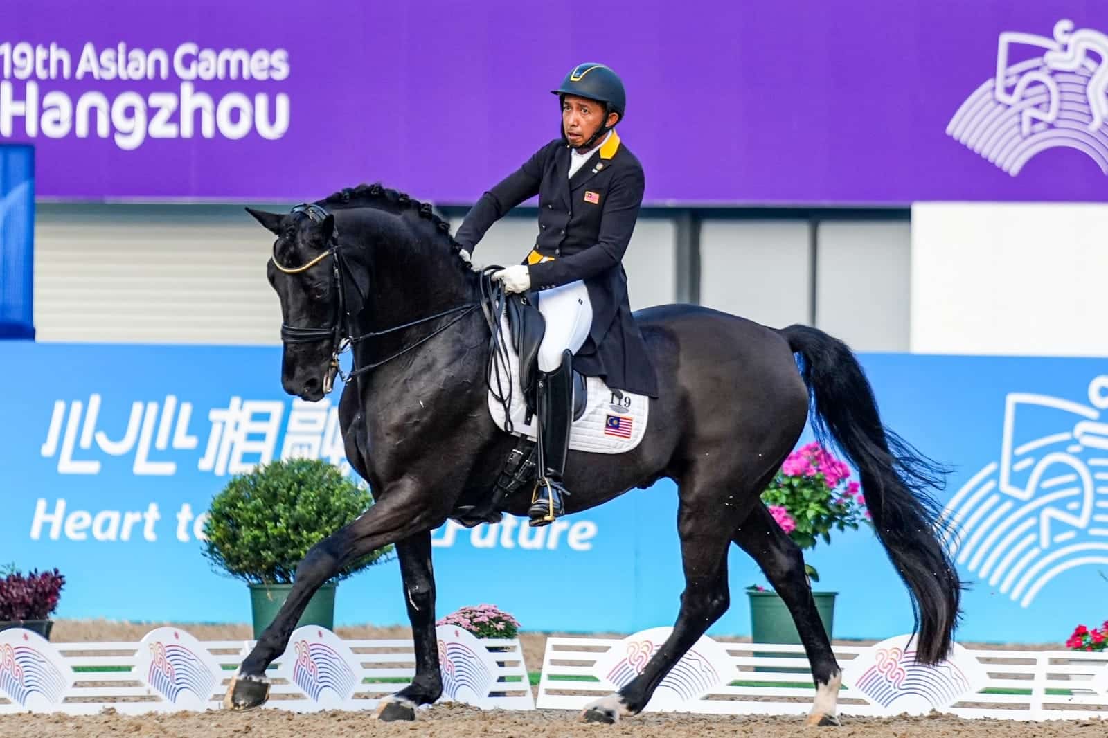 Sukan Asia: Mohd Qabil menang emas acara ekuestrian