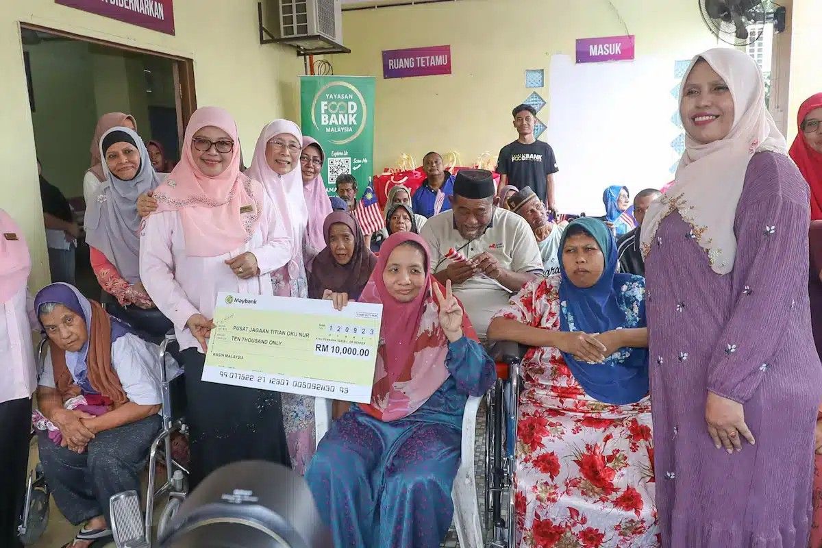 காசிஹ் மலேசியா உடல் ஊனமுற்றோர் பராமரிப்பு மையத்திற்கு RM10,000 நன்கொடையாக வழங்கியது