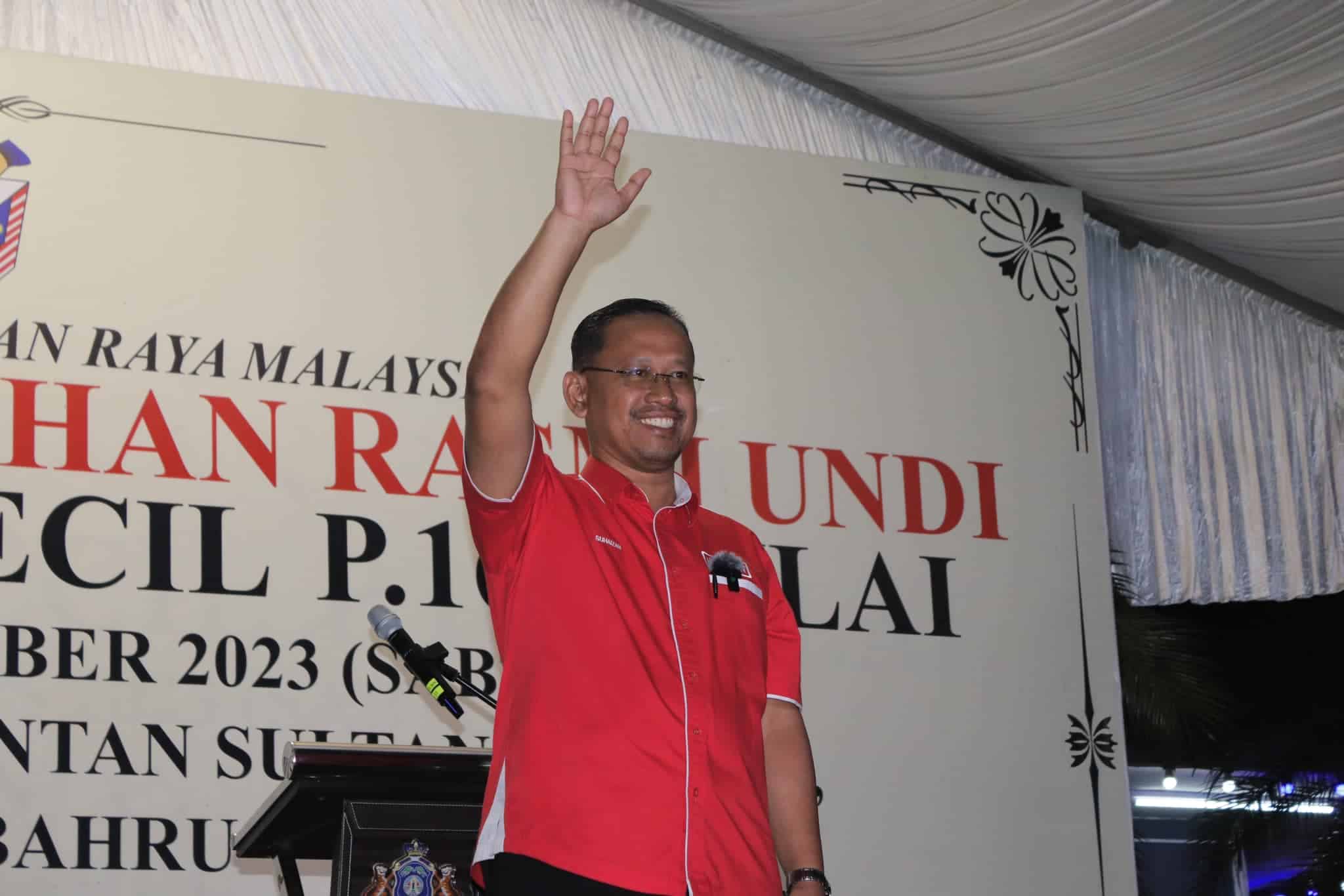 HARAPAN kekal penguasaan di Pulai, Suhaizan Kaiat menang mojoriti selesa