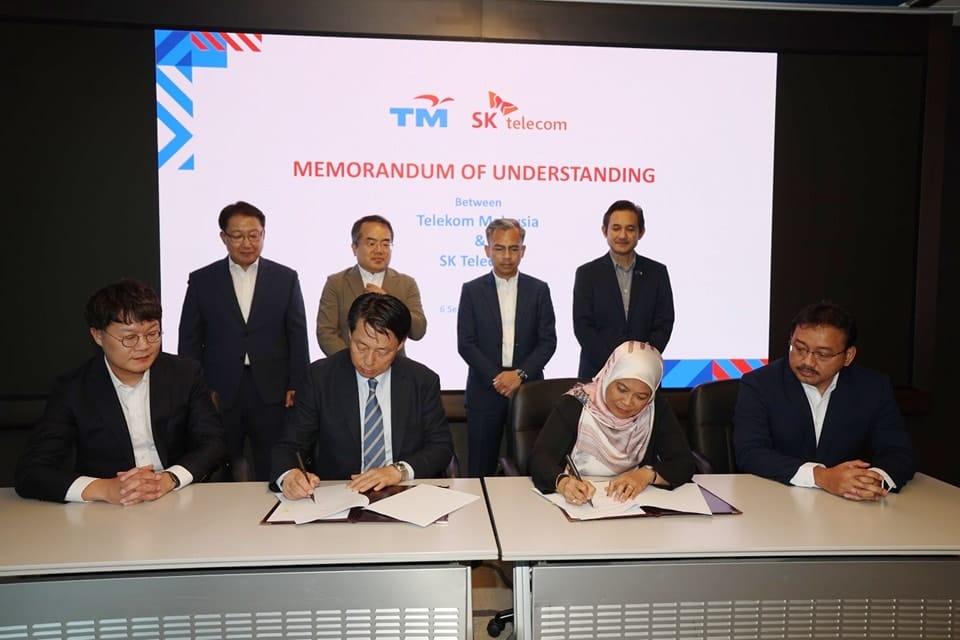 TM, SK Telecom ink MoU to jointly develop multi-access edge computing in Malaysia