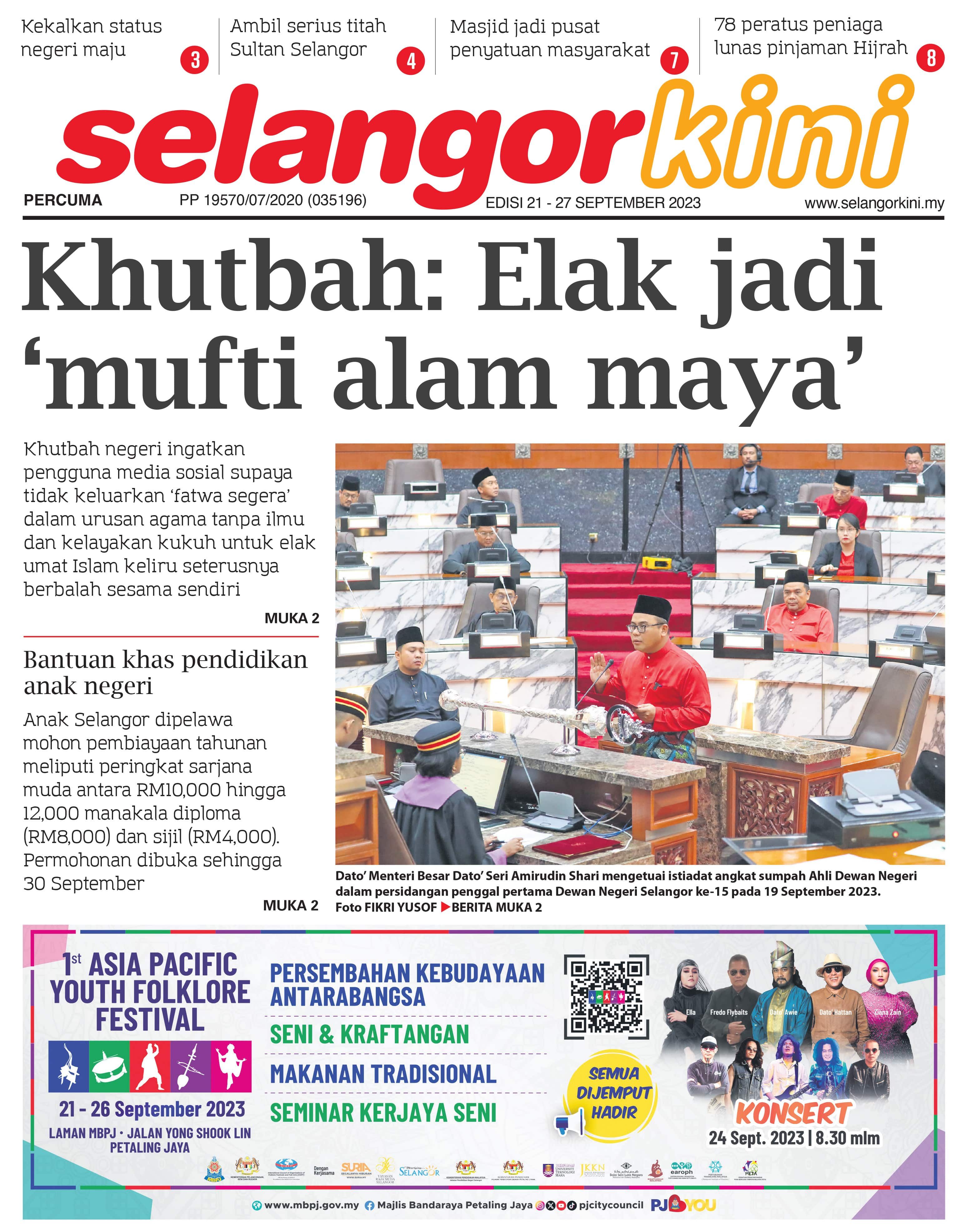 Selangorkini 21 - 27 September 2023