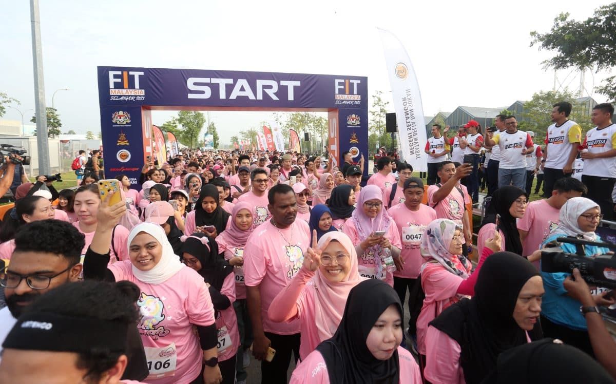 MB rasmi Fit Malaysia Selangor, pupuk gaya hidup sihat