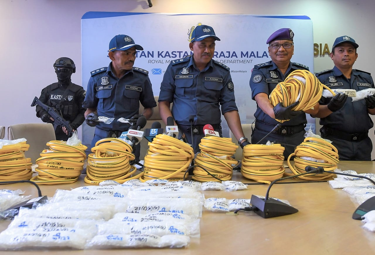 Kastam tumpaskan sindiket dadah antarabangsa, rampas dadah lebih 50kg