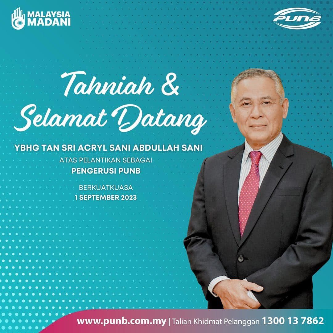 阿克里沙尼受委PUNB主席