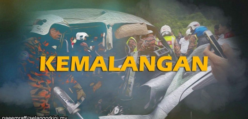 士乃迪沙鲁大道三车连环撞  3年轻人当场身亡