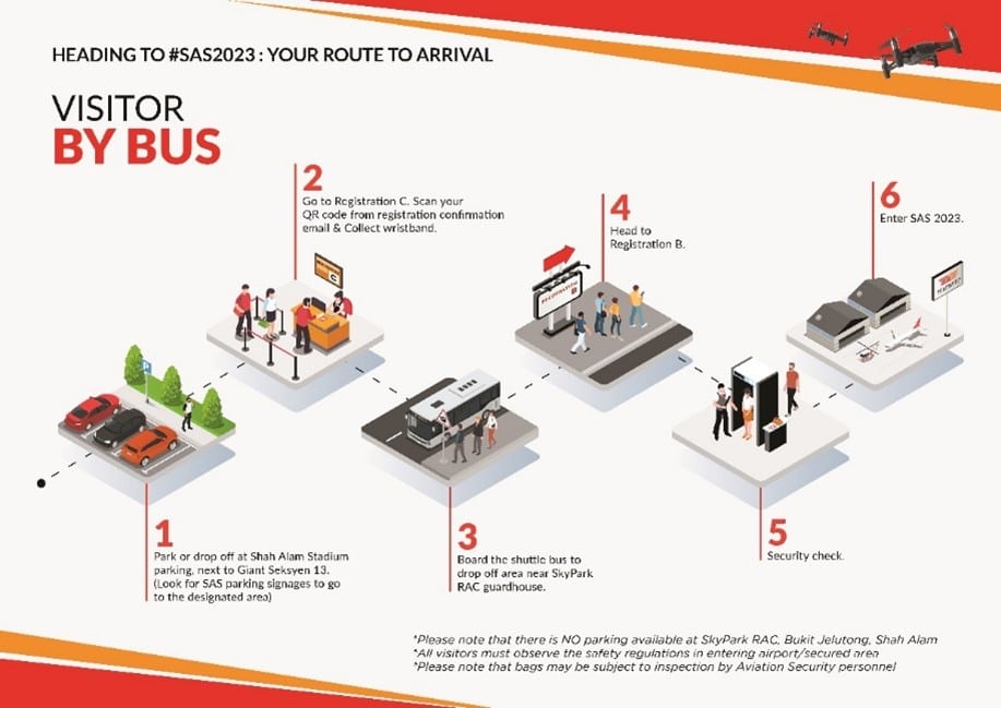 Selangor Aviation Show 2023: Free shuttle service, public parking for visitors