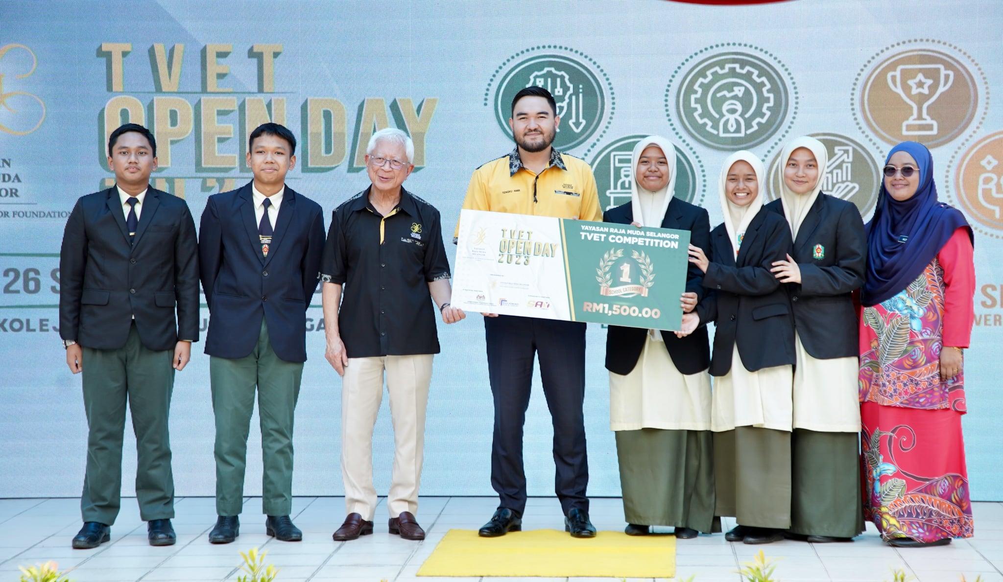 Hari Terbuka Yayasan Raja Muda ketengah bakat, tingkat kemahiran belia
