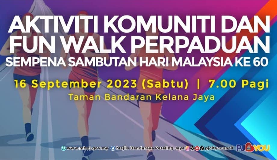 MBPJ anjur acara larian, sukan rakyat sempena sambutan Hari Malaysia esok