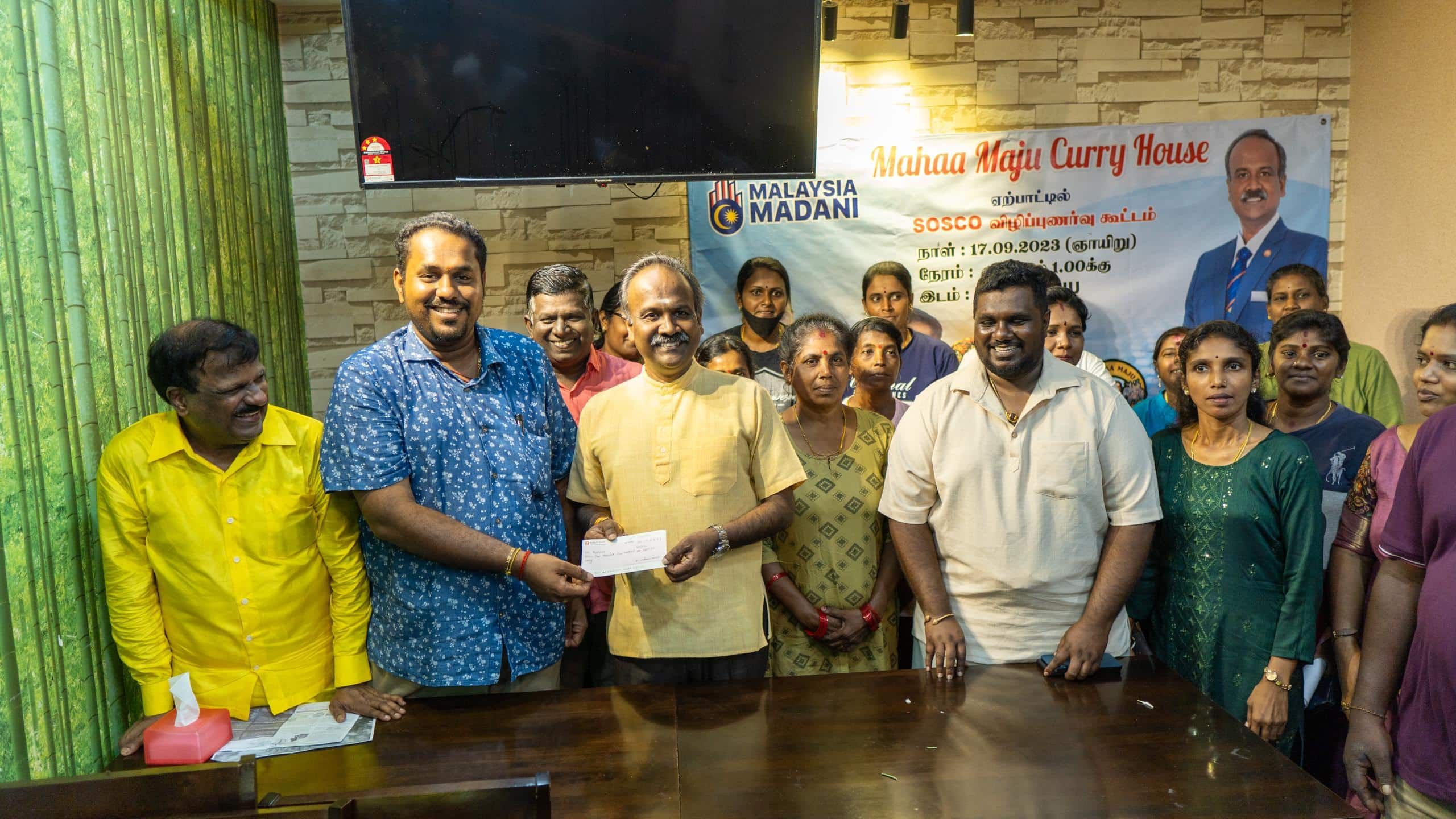 கோலசிலாங்கூர், 4வது மைல், ஸ்ரீ சுப்பிரமணியர் ஆலயத்திற்கு வெ.50,000 மானியம்- அமைச்சர் சிவக்குமார் அறிவிப்பு