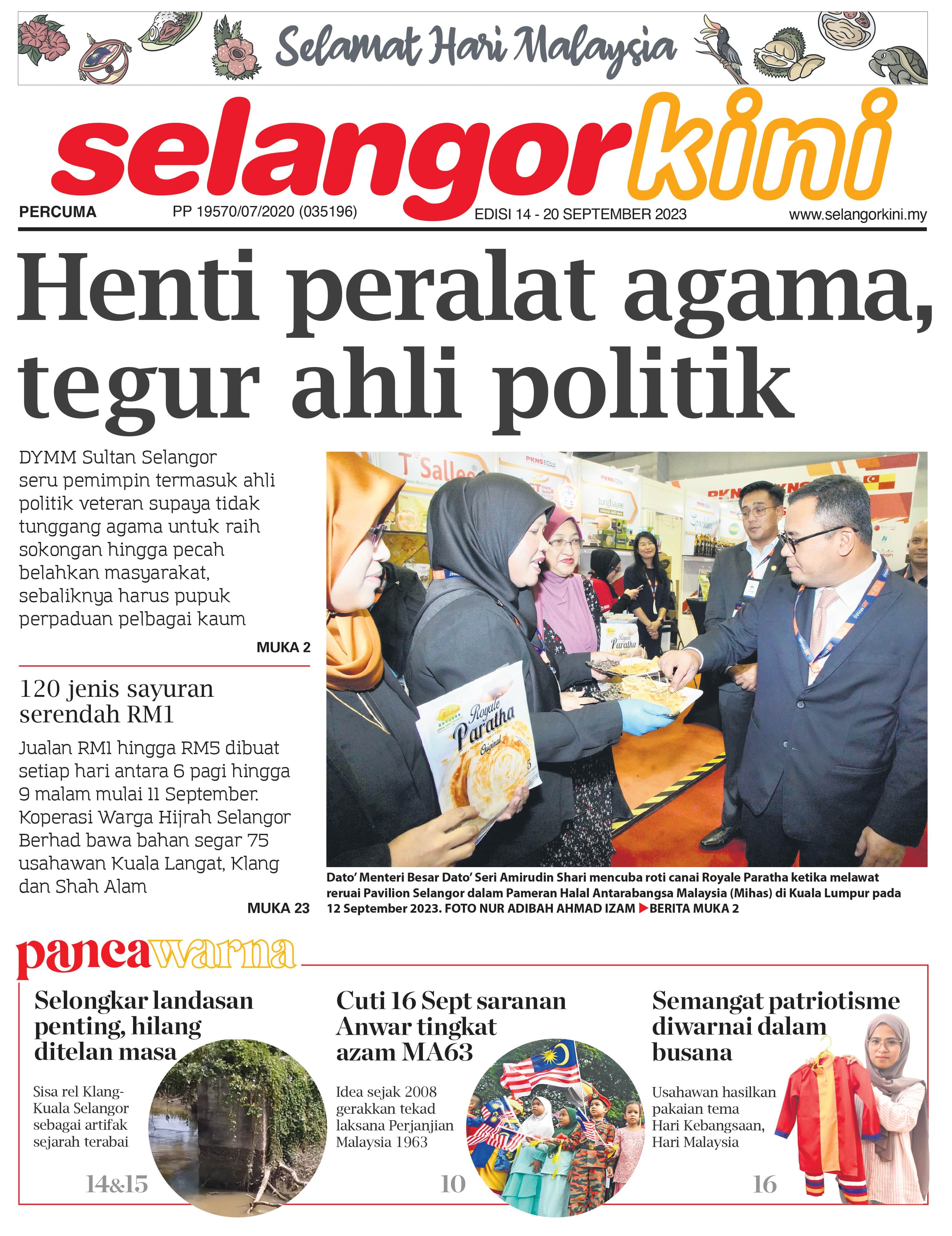 Selangorkini 14 - 20 September 2023