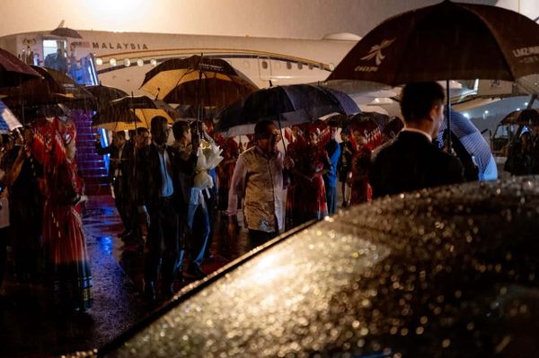 安华抵达南宁出席东博会