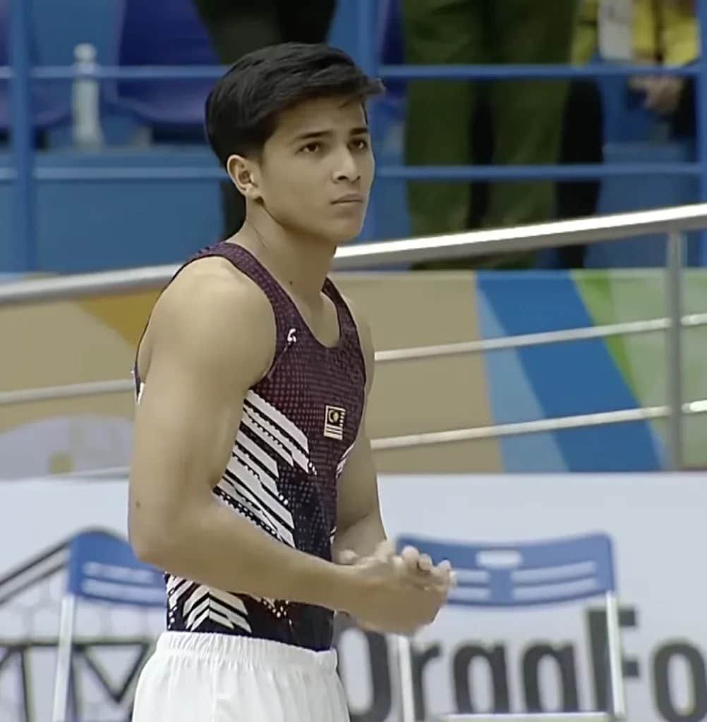 Atlet gimnastik raih gangsa acara melombol lelaki di Huangzhou