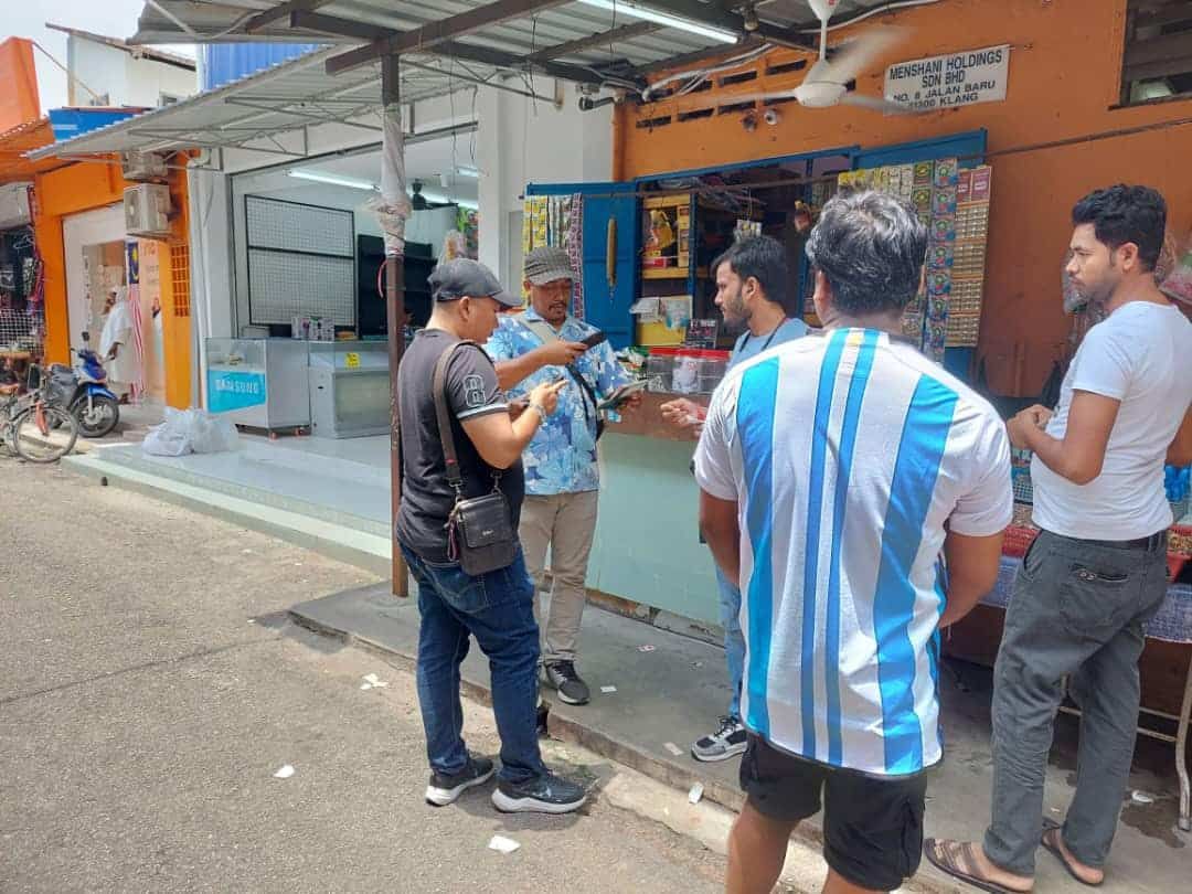 巴生市会取缔垃圾虫 开出35罚单