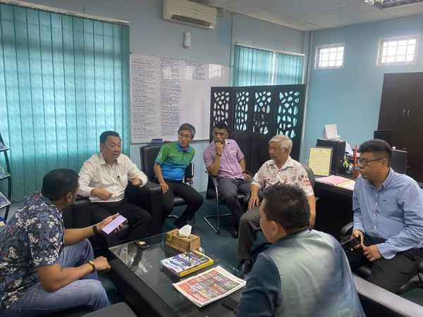 关注加影区内治水方案 张睷洋拜访乌冷水利灌溉局