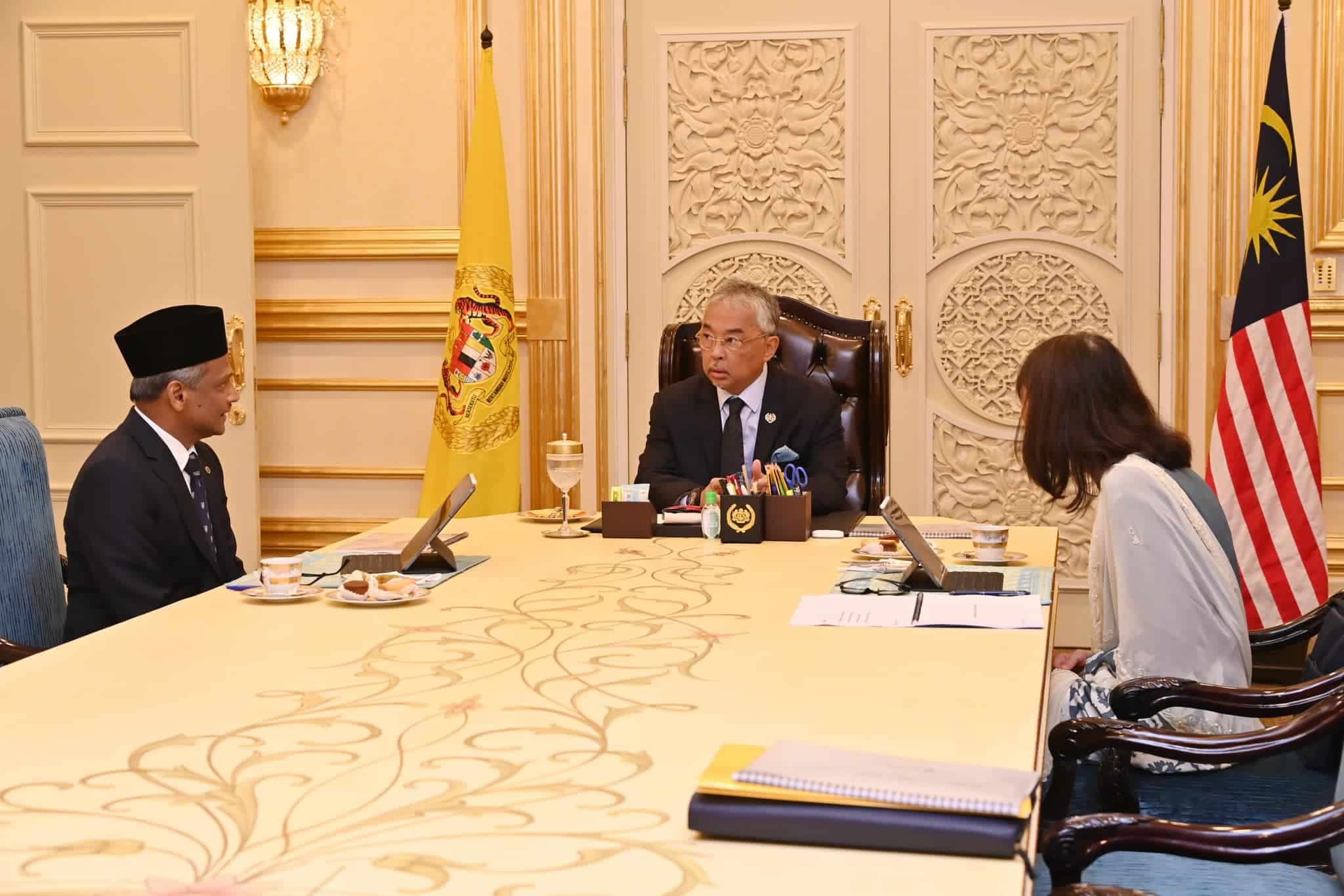 国行总裁副总裁觐见元首 陛下促各方专注经济改革