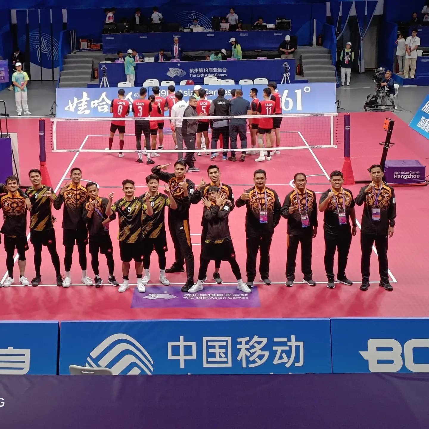 Malaysia are bridesmaid's again after takraw final loss to Thailand