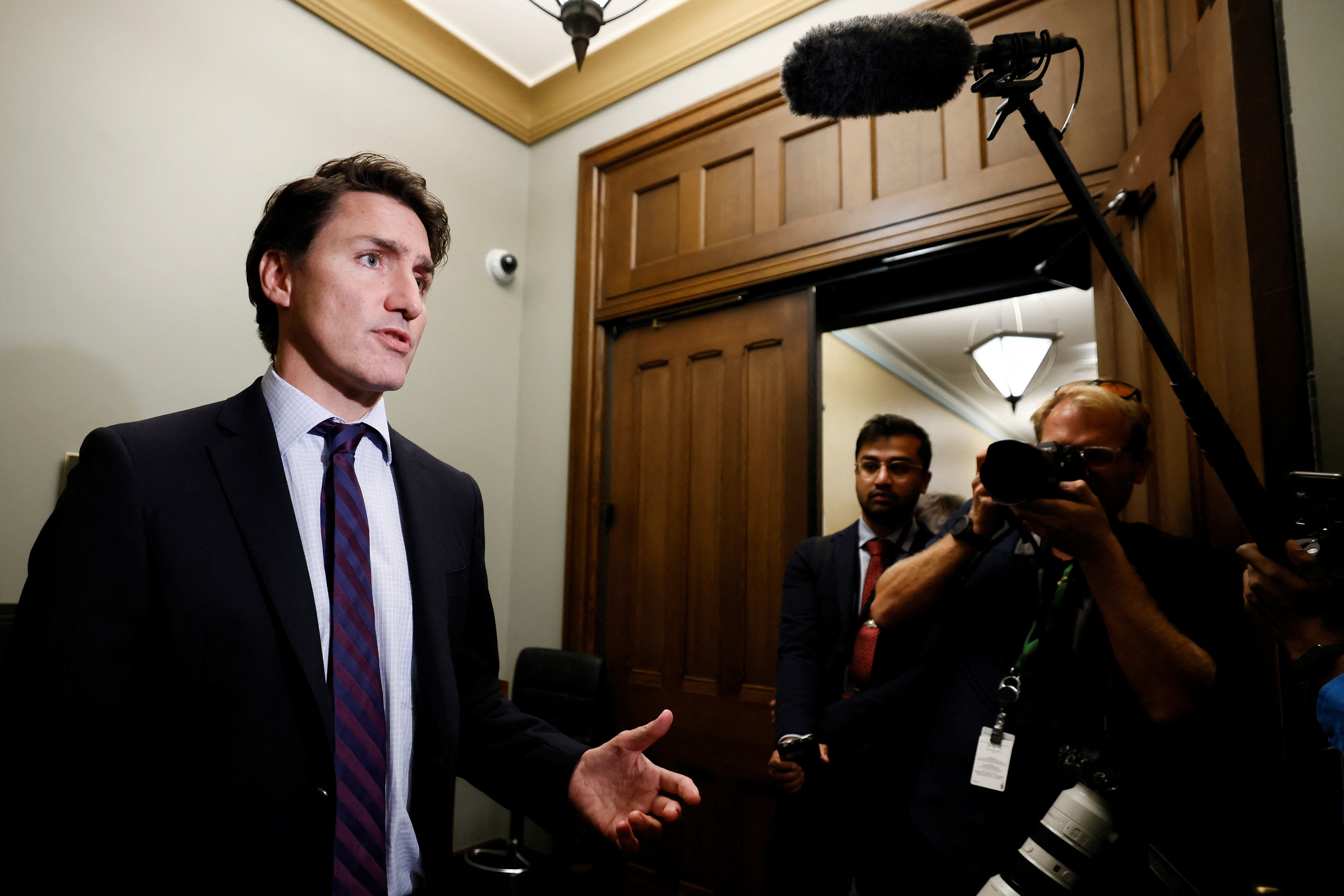 Canada's Trudeau apologises after Nazi veteran praised in Parliament