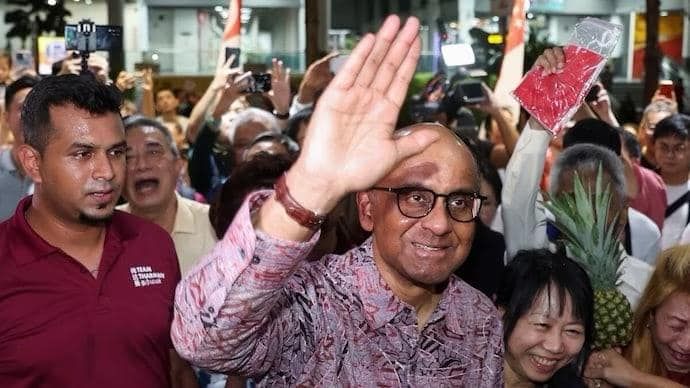 安华恭贺尚达曼当选新加坡总统 冀马新继续一家亲造福两国人民