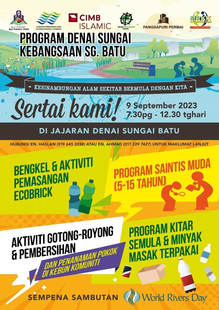 MPS anjur sambutan Hari Sungai, pupuk sikap sayangi alam sekitar