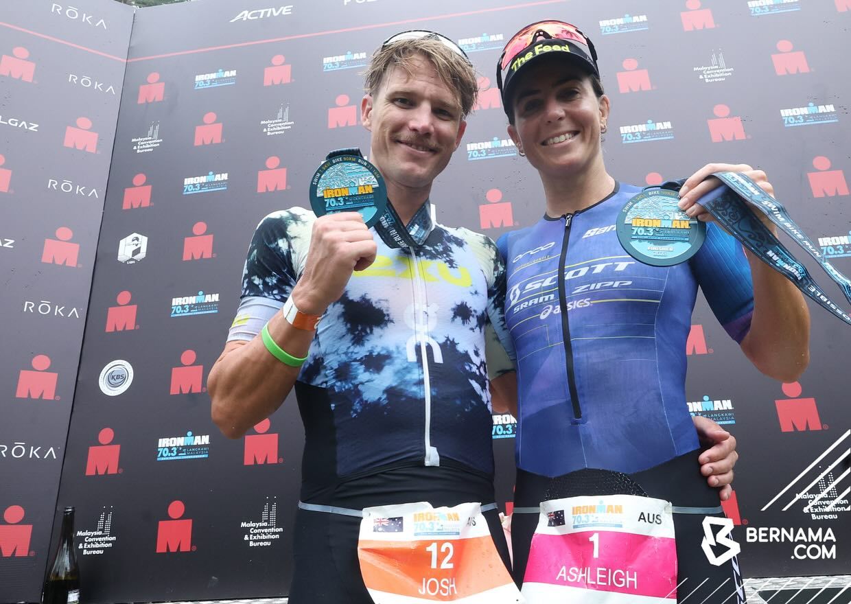 Suami isteri dari Australia ungguli Kejohanan Asia Pasifik Ironman 70.3