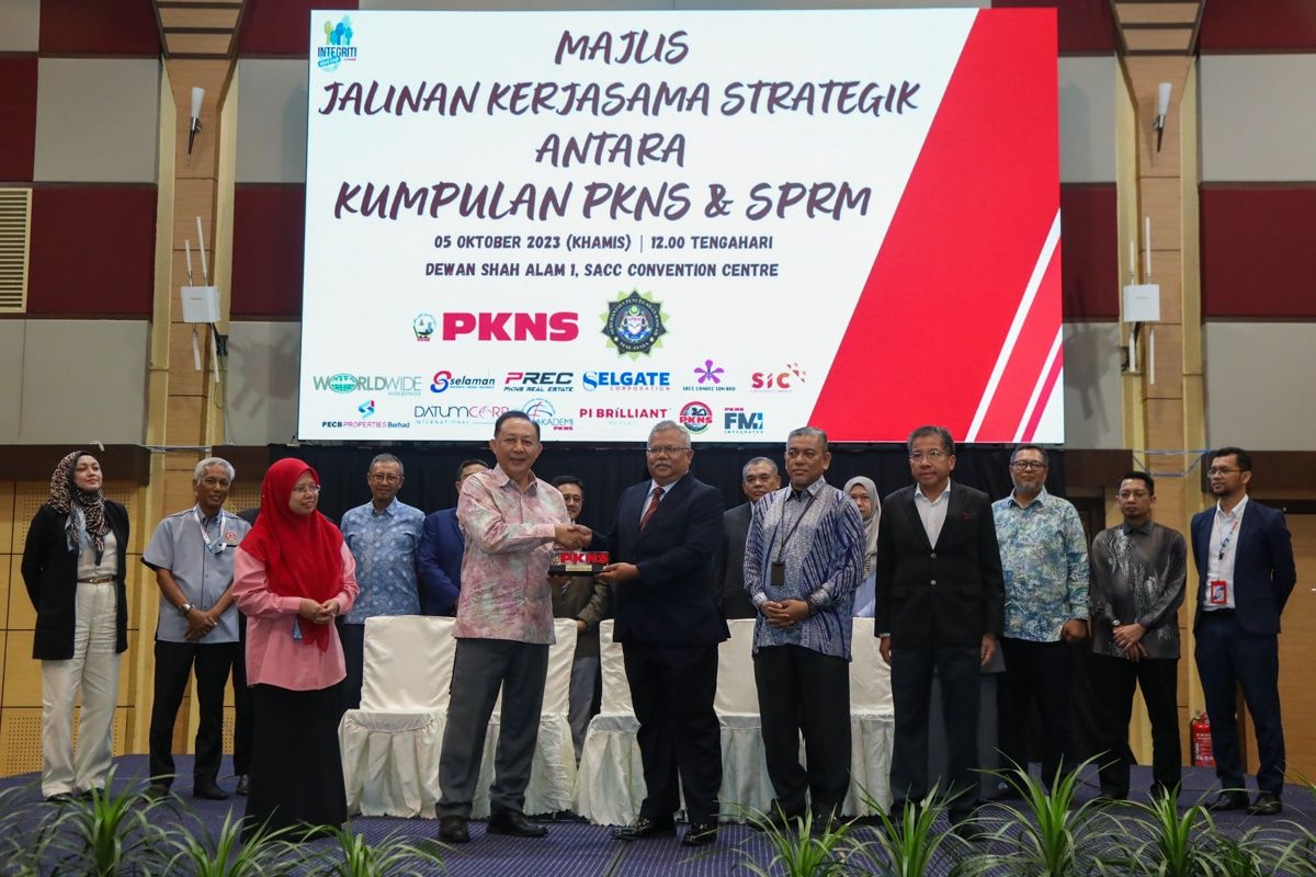 PKNS, SPRM jalin kerjasama kukuh integriti, didik warga kerja amal sikap telus