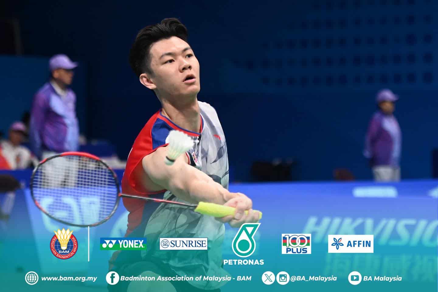 Prestasi Zii Jia meningkat di Sukan Asia - Chong Wei