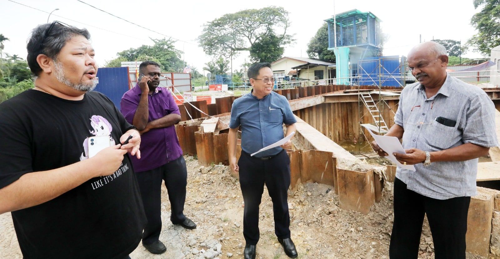 梁德志促国州政府 携手研究巴生治水工作