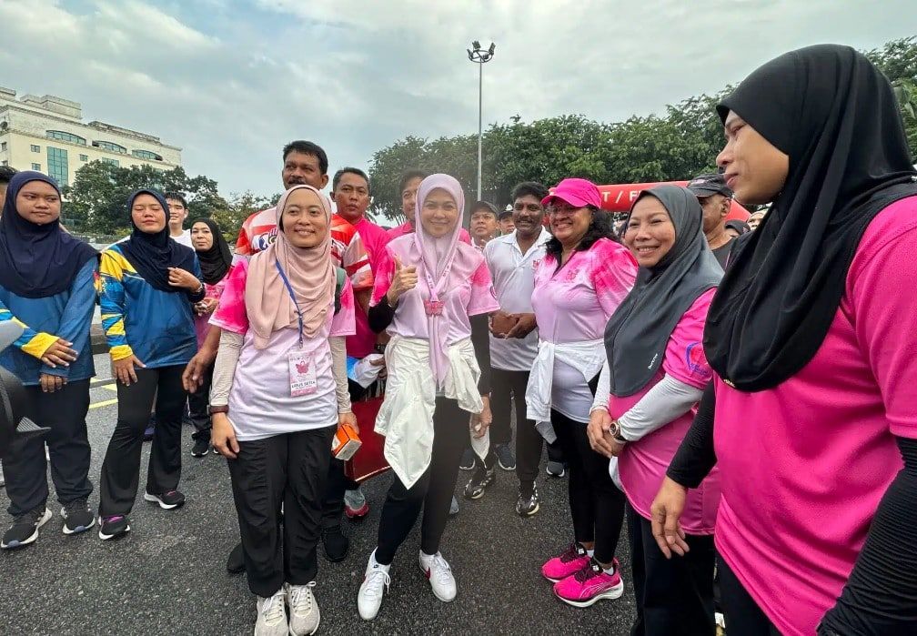 巴生市会无车日.粉红欢乐跑  雪苏丹后与民同乐