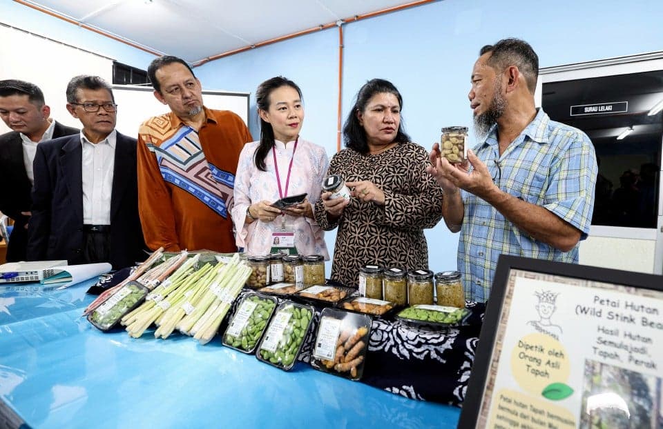 Petai, serai hasil tani orang Asli tembusi Aeon seluruh negara