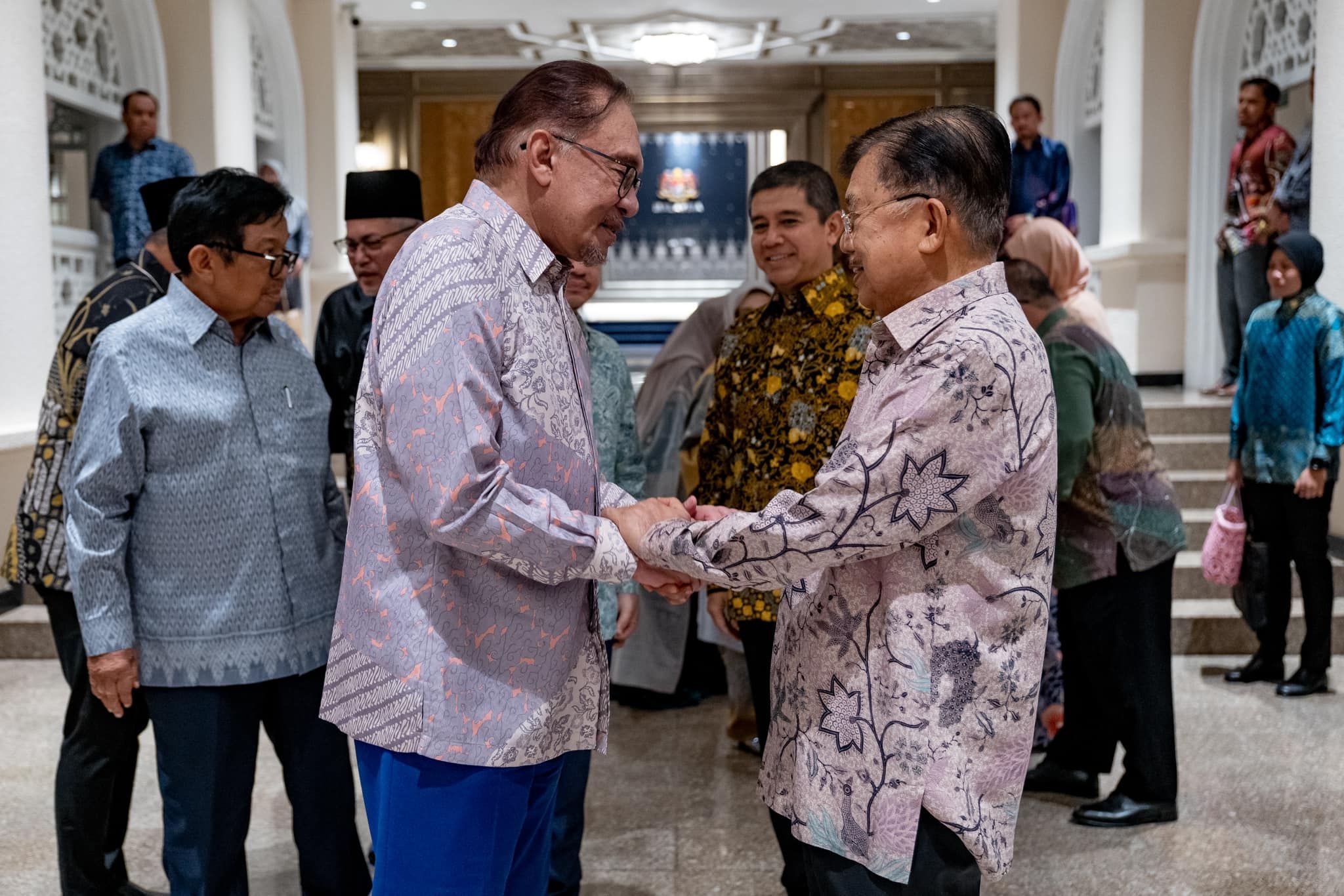 PM terima kunjungan hormat Jusuf Kalla, bincang isu Palestin