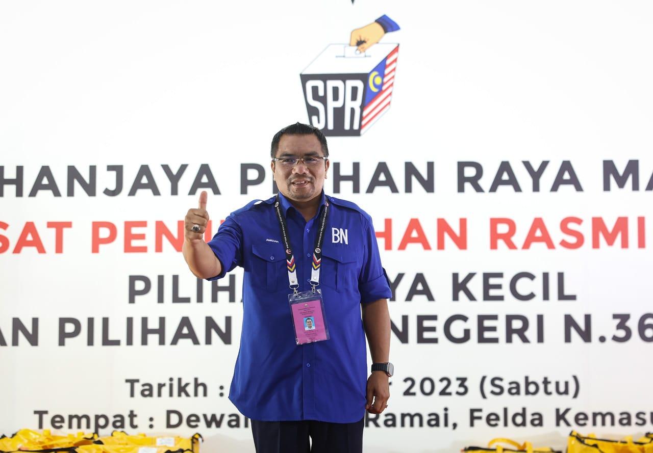 Amizar retains Pelangai state seat for BN