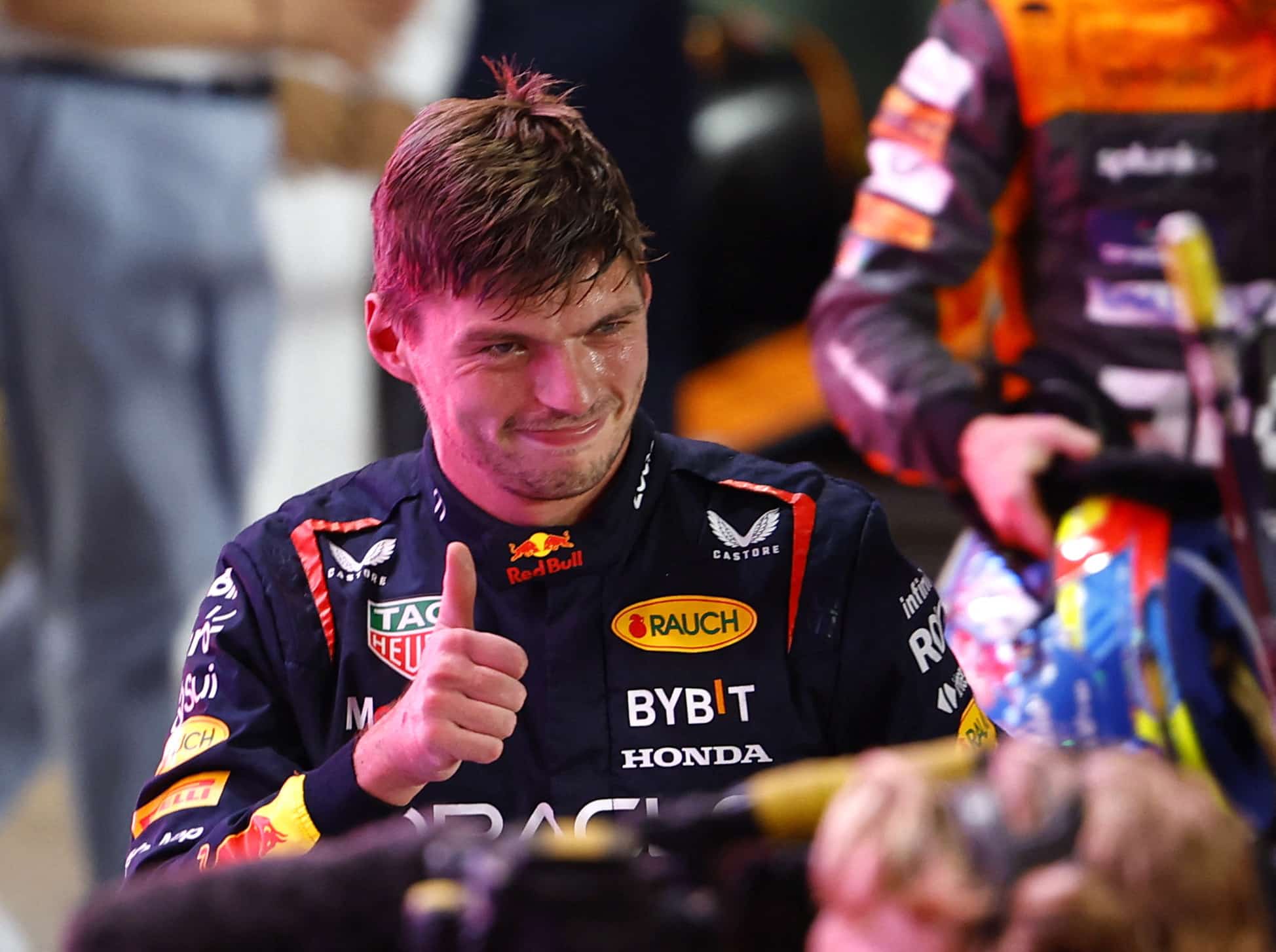 Verstappen easy about absence of F1 title trophy
