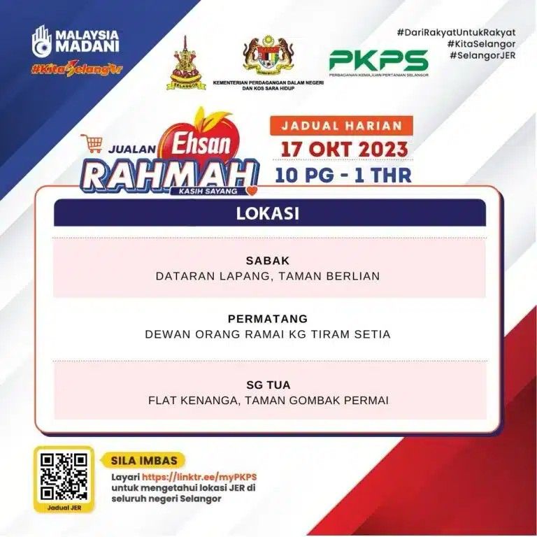 இன்று மேலும் மூன்று இடங்களில் மலிவு விற்பனை